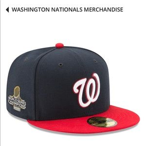 Washington Nationals Fitted Cap